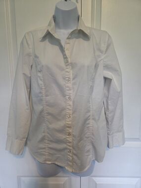 George White Button-Down Women's Shirt